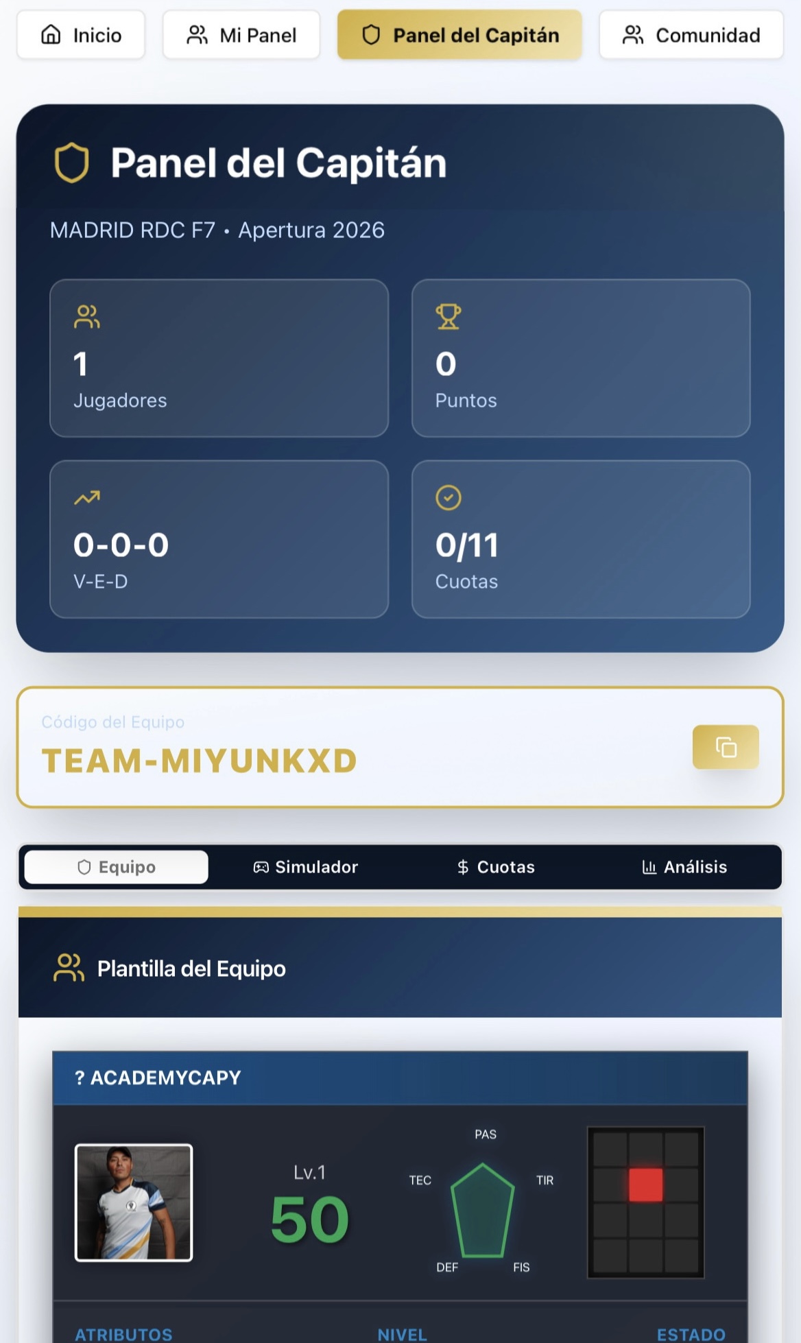 App RDC - Capitán 2