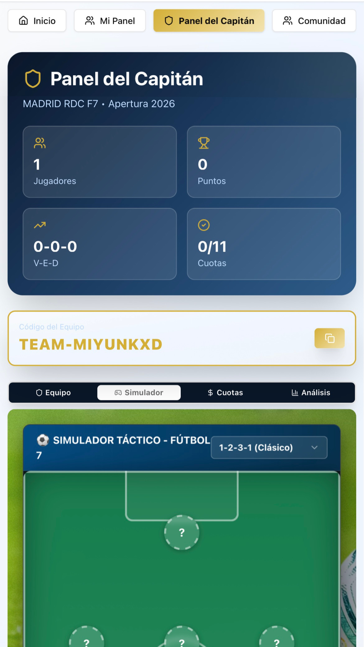 App RDC - Capitán 1